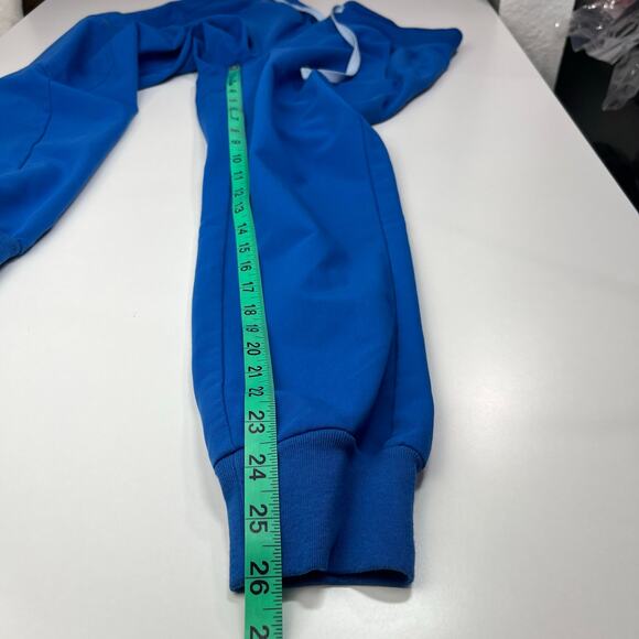 Figs Scrub Set Royal Blue Zamora Jogger Pants XSP Catarina One-Pocket Top XS - Picture 8 of 16